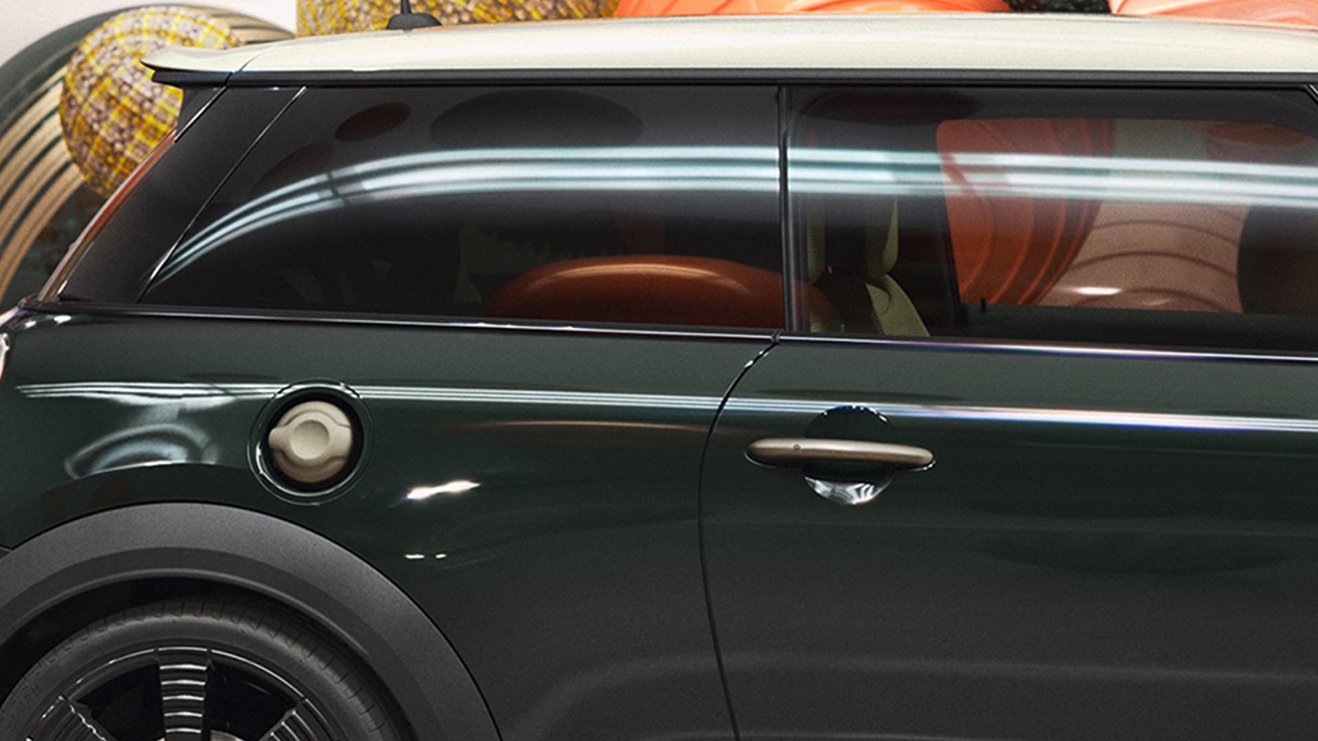 الإصدار الحازم MINI Resolute - تشطيبات في منطقة خط الخصر - أسود